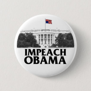 Klagen Sie Obama an Button