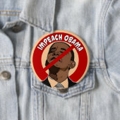 Klagen Sie Obama an Button (Beispiel)