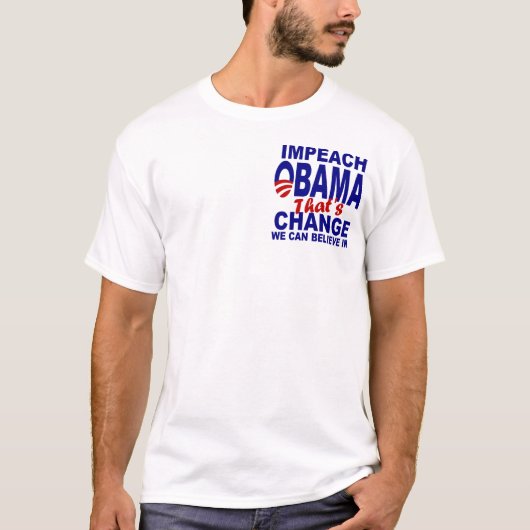 KLAGEN SIE OBAMA AN T-Shirt (Vorderseite)