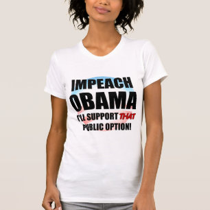 Klagen Sie Obama an T-Shirt