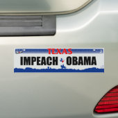 Klagen Sie Obama - Texas an Autoaufkleber (Auf Auto)