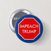 Klagen Sie Trumpf an Button (Vorne & Hinten)