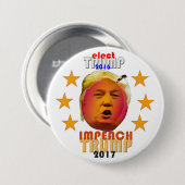 Klagen Sie Trumpf an Button (Vorne & Hinten)