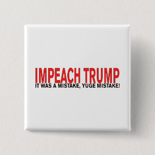 Klagen Sie Trumpf, den es ein Fehler war, Yuge Button