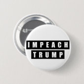 Klagen Sie Trumpfknopf an Button (Vorne & Hinten)