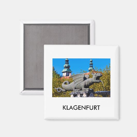 Klagenfurt 001V Magnet (Vorderseite/Rückseite)