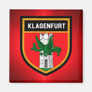 Klagenfurt-Flagge Magnet