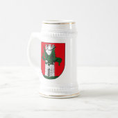 Klagenfurt-Wappen Tasse (Vorderseite Links)