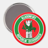Klagenfurter RundEmblem Magnet (Vorderseite/Rückseite)