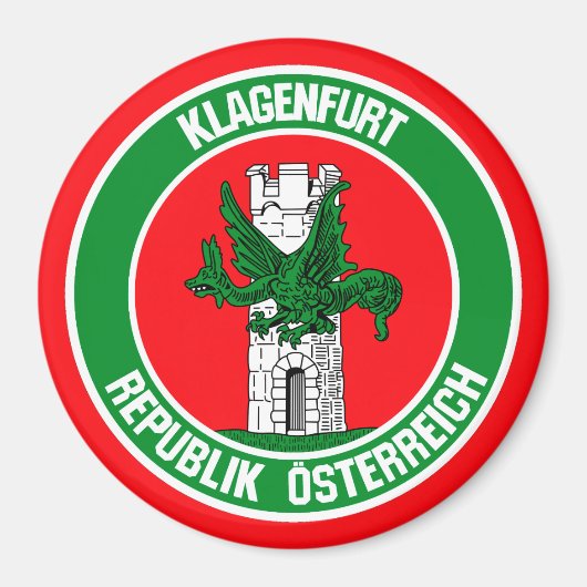 Klagenfurter RundEmblem Magnet (Vorne)