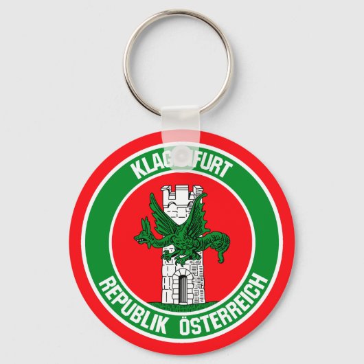 Klagenfurter RundEmblem Schlüsselanhänger (Vorderseite)