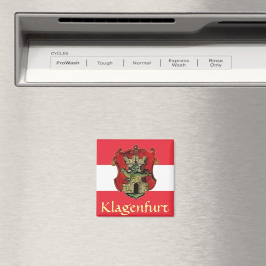 Klagenfurter Wappen Magnet (In Situ (Geschirrspüler))