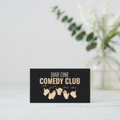 Kläger, Comedian, Comedy Club Visitenkarte (Stehend Vorderseite)