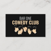 Kläger, Comedian, Comedy Club Visitenkarte (Vorderseite)