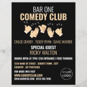 Kläger, Comedian, Comedy Club Werbung Flyer (Vorne)