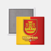 Klaipeda Magnet (Vorderseite/Rückseite)