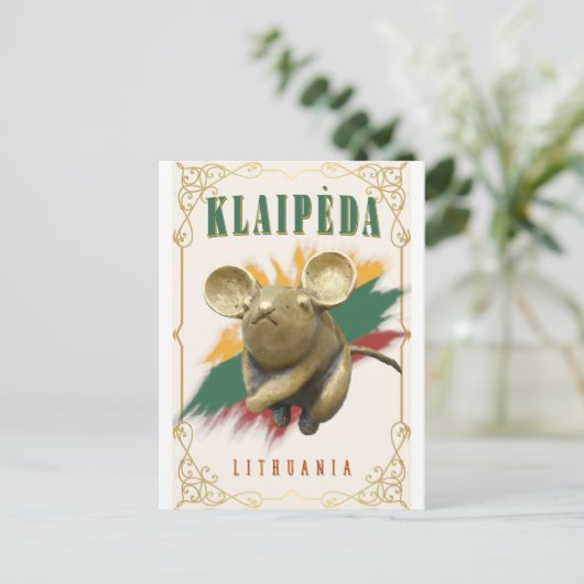 Klaipeda Postcard Postkarte (Stehend Vorderseite)