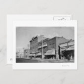 Klamath Falls, OR View und Blick auf die Main Stre Postkarte (Vorne/Hinten)