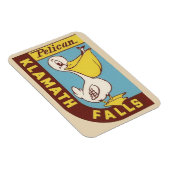 Klamath Falls, Oregon Magnet - Vintage Travel (Rechte Seite)