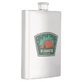 Klamath National Forest Camping Flachmann (Rechts)