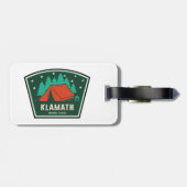 Klamath National Forest Camping Gepäckanhänger (Rückseite horizontal)