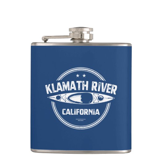 Klamath River, Kalifornien Flachmann (Vorderseite)