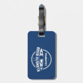 Klamath River, Kalifornien Gepäckanhänger (Rückseite vertikal)