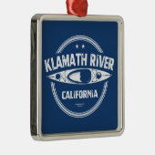 Klamath River, Kalifornien Ornament Aus Metall (Rechts)
