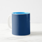 Klamath River, Kalifornien Zweifarbige Tasse (Vorderseite Links)