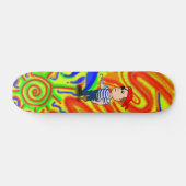 Klammer-Bein Piraten-Skateboard Skateboard (Horizontal)