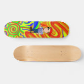 Klammer-Bein Piraten-Skateboard Skateboard (Horizontal)