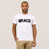 Klammer "Classic" - Vordergrundtext T-Shirt (Vorne ganz)