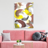 Klammer II Leinwanddruck (Insitu (Wohnzimmer))