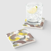 Klammer II Steinuntersetzer (Seitenansicht)