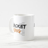 Klammer-König College Basketball Kaffeetasse (Vorderseite Links)
