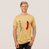 Klammer vor Potenz vor Punkt vor Strich Tri-Blend Shirt (Vorderseite voll)