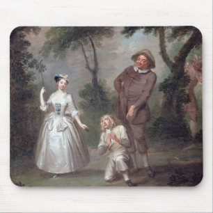 Klammer Woffington als Rosalind mit Celia und Mousepad