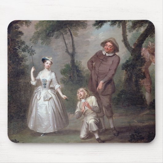 Klammer Woffington als Rosalind mit Celia und Mousepad (Vorne)