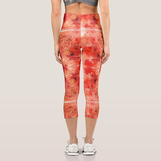 Klammern Capri Leggings (Rückseite)