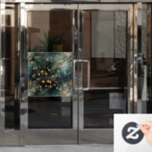 Klammern des Tapestry-Fensters der Natur Fensteraufkleber (Büro Tür)