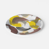 Klammern II Pappteller (Schrägansicht)