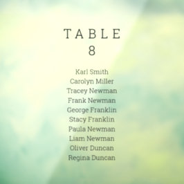 Klammern Minimaler Hochzeitscharakter Fensteraufkleber