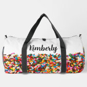 Klammern mit/Name Duffle Bag (Rückseite)