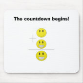 "Klammern weg! "Mousepad Mousepad (Vorne)