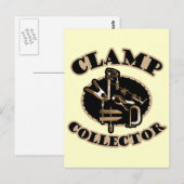 Klammersammler Postkarte (Vorne/Hinten)