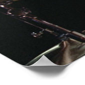 Klang aus Metall Poster (Ecke)