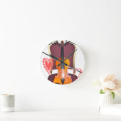 Klang der Liebe Hakuna matata valentine Runde Wanduhr (Zuhause)