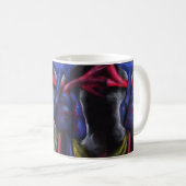 Klang einer anatomischen Wissenschaft des Blauen H Kaffeetasse (VorderseiteRechts)