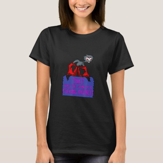 Klang einer Scheidung Versagt Ehe Scheidung Break T-Shirt (Vorderseite)