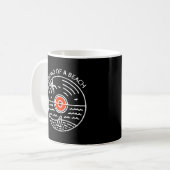 Klang eines Strandes Kaffeetasse (Vorderseite Links)